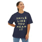 Glow-Inspired Quote Unisex Oversized Boxy Tee - snazzymerch