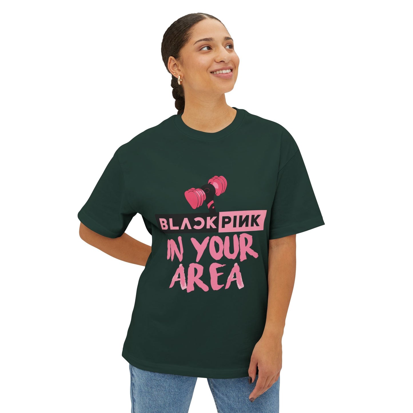 BP “In Your Area” – Oversized Boxy Tee Printify