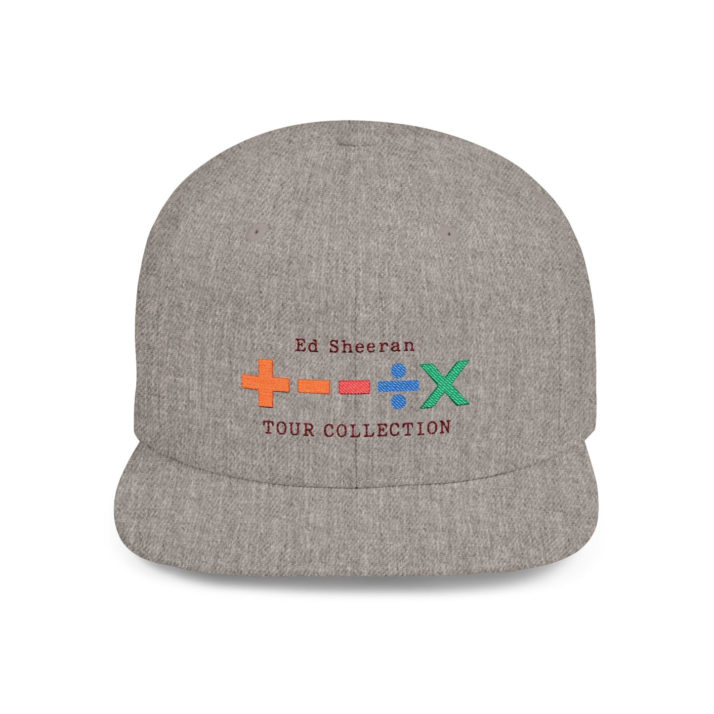 Flat Bill Snapback – Ed Sheeran Edition Printify