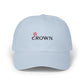 Abstract Red Flag Typography Classic Dad Cap - snazzymerch