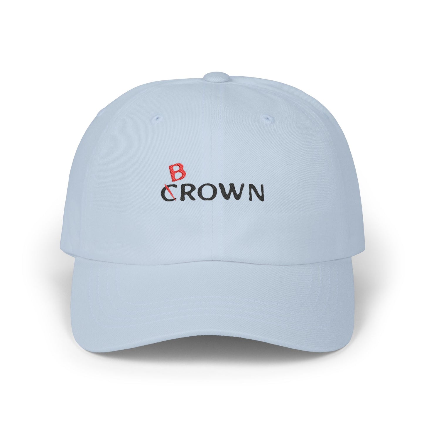 Abstract Red Flag Typography Classic Dad Cap - snazzymerch