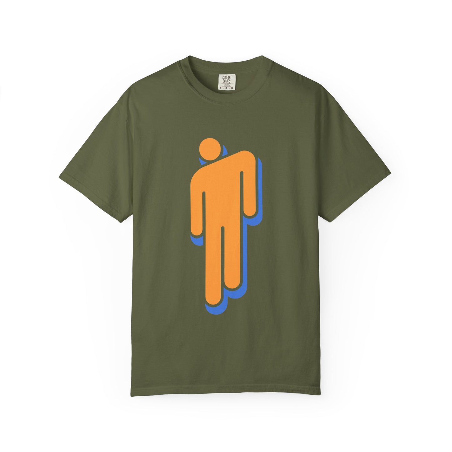 Billie Eilish Inspired Dyed T-shirt – Walk Alone Icon Edition Printify