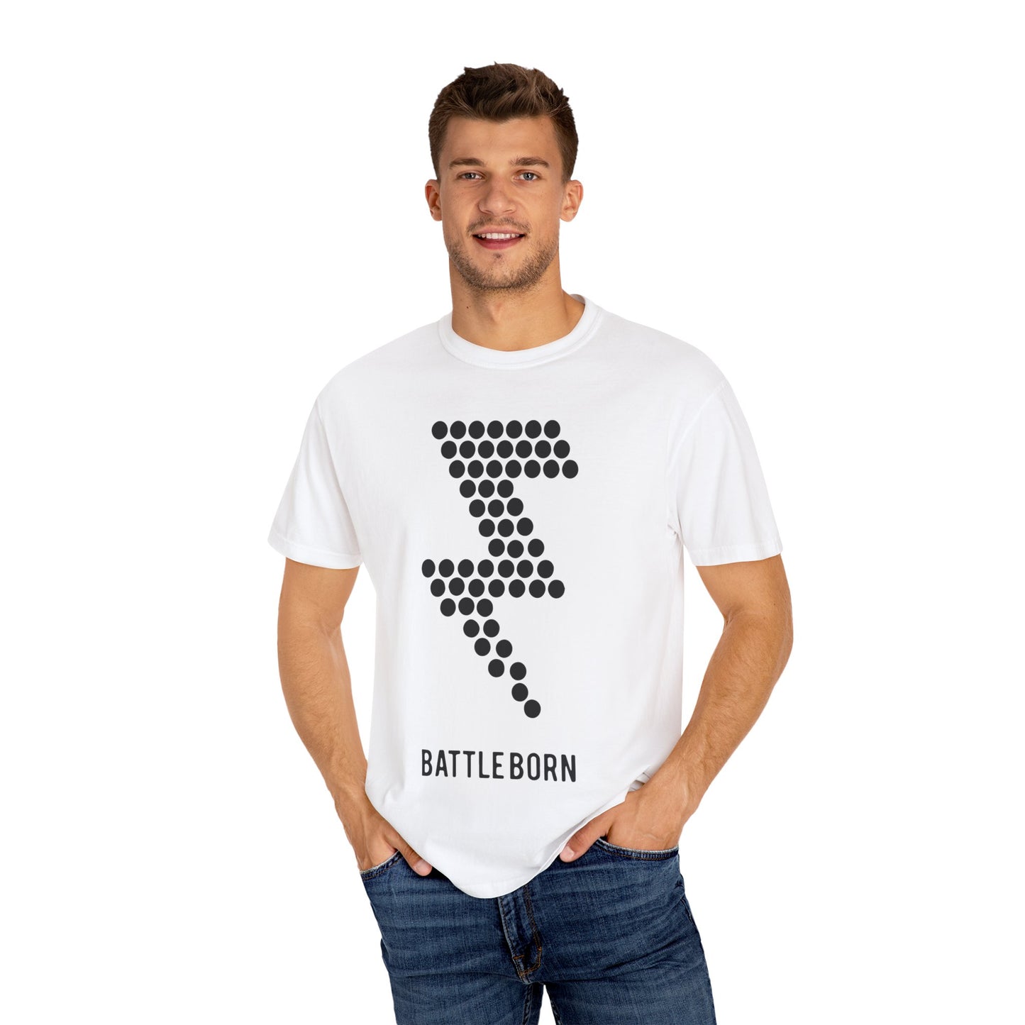 Neon Aesthetic Bold Unisex Garment-Dyed T-shirt - snazzymerch
