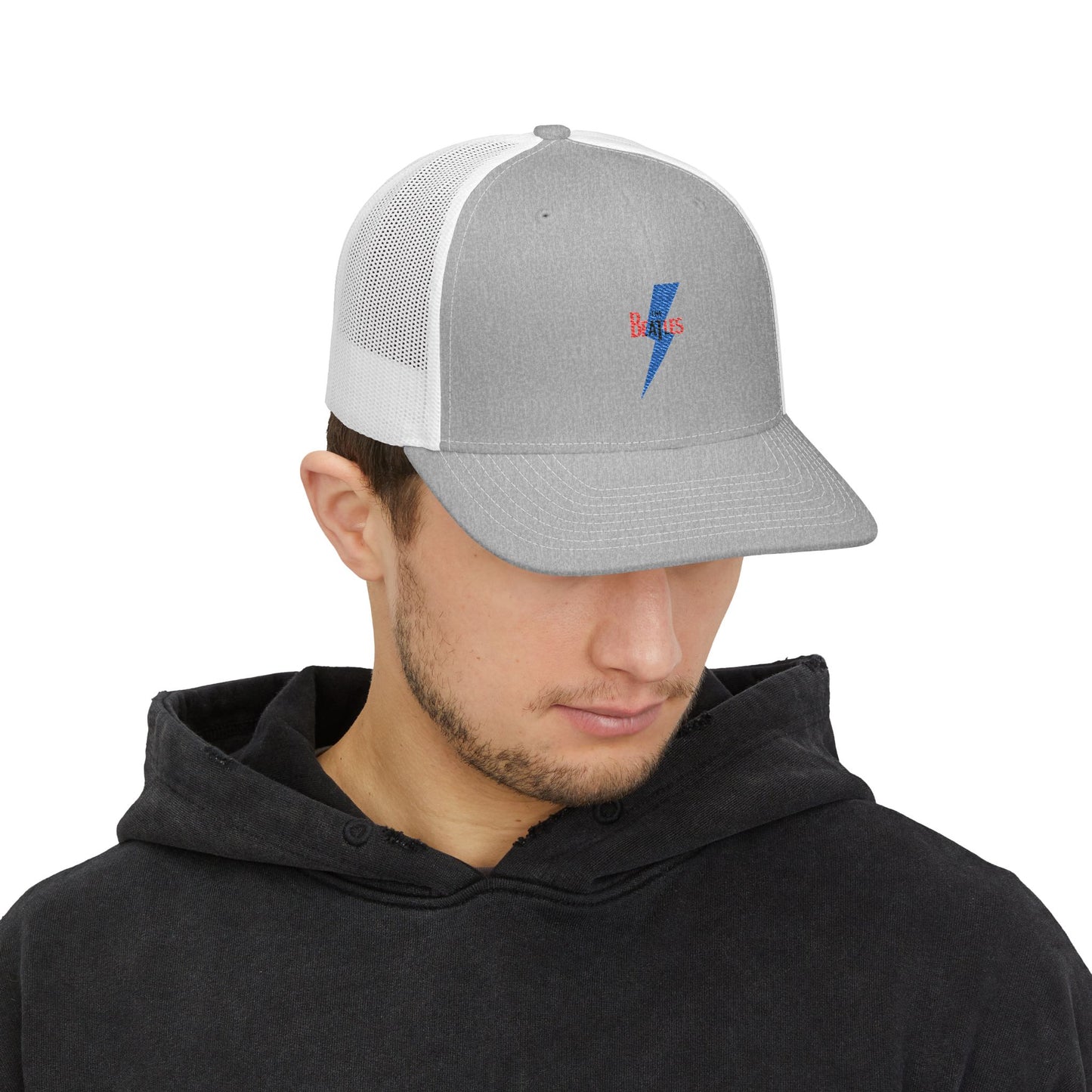 Bolt & Beats Fusion Snapback Trucker Cap Printify