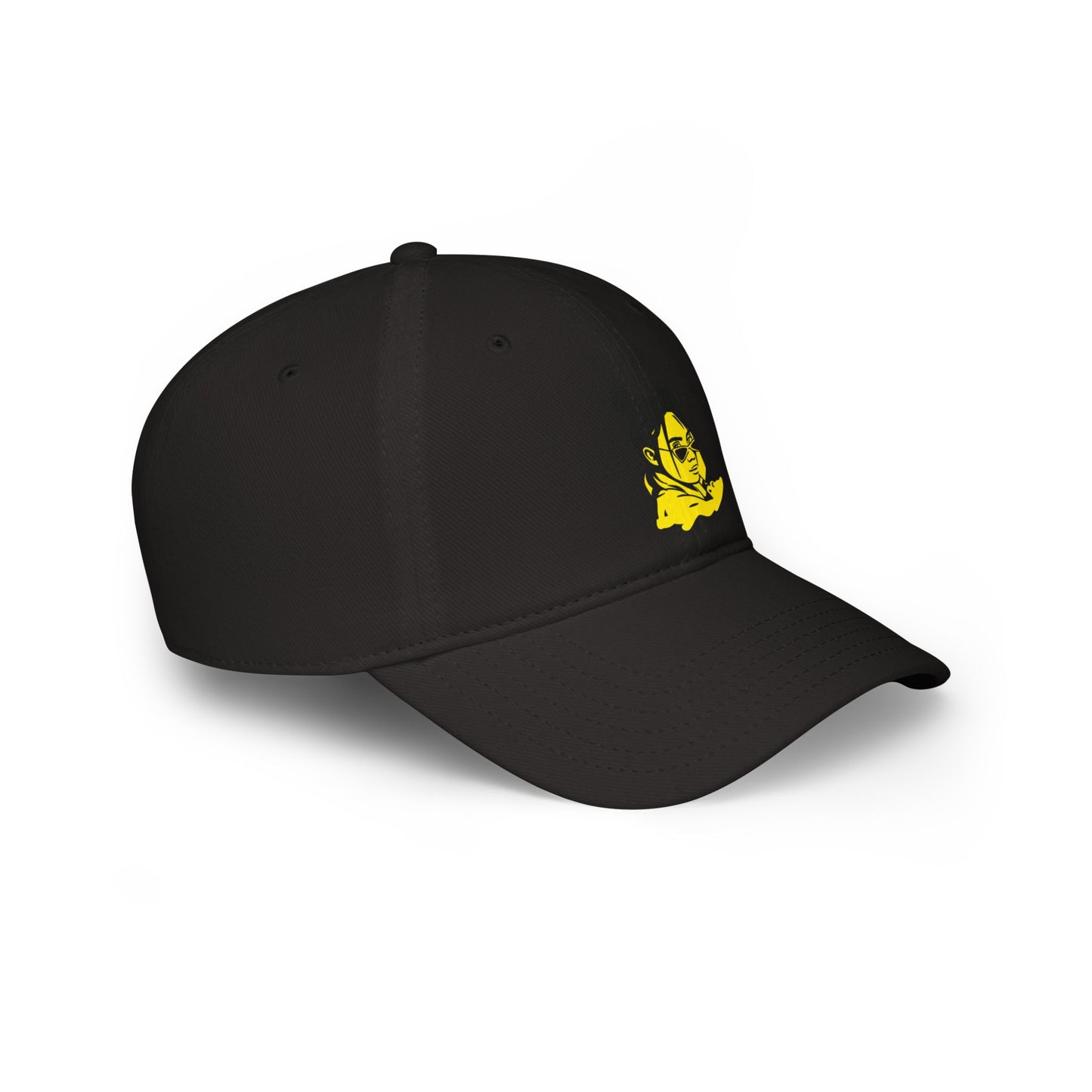 Billie Eilish Inspired Baseball Cap – Neon Mood Portrait Edition Printify