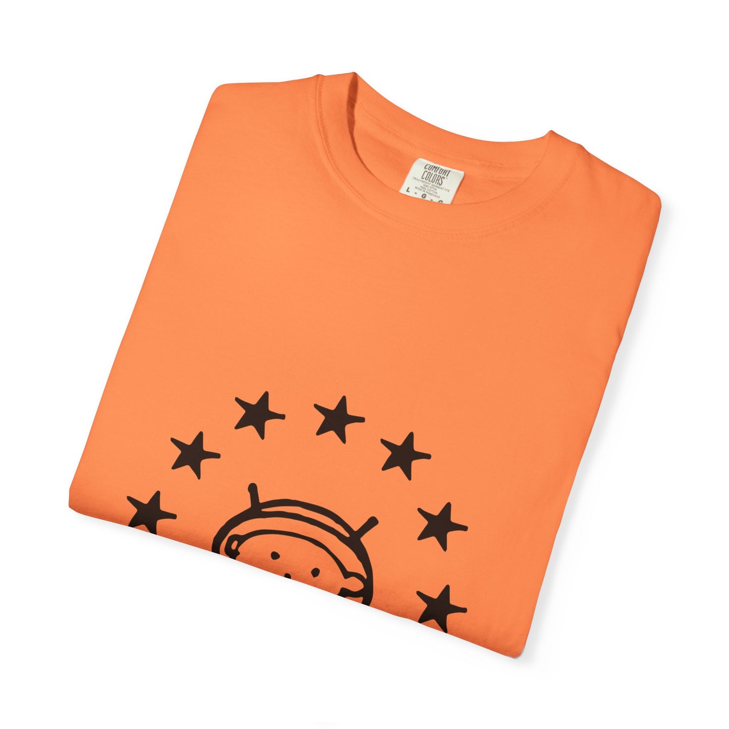 Electric Guitar Silhouette Unisex Garment-Dyed T-shirt - snazzymerch