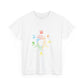 Minimalist Divide Symbol with Brush Unisex Heavy Cotton Tee Printify