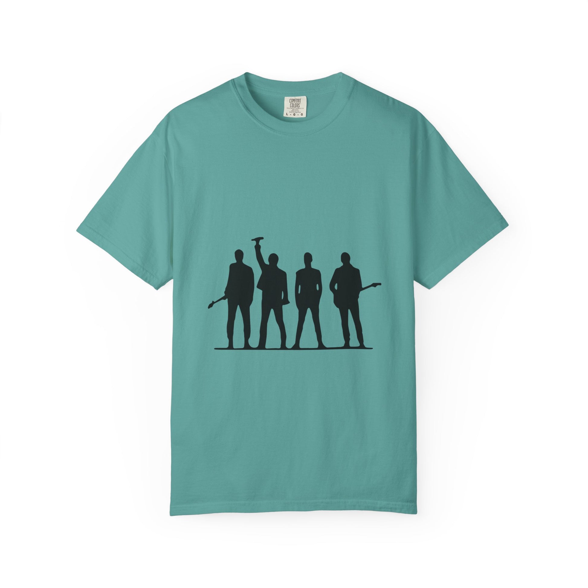 Retro Rock Vibes Unisex Garment-Dyed T-shirt - snazzymerch
