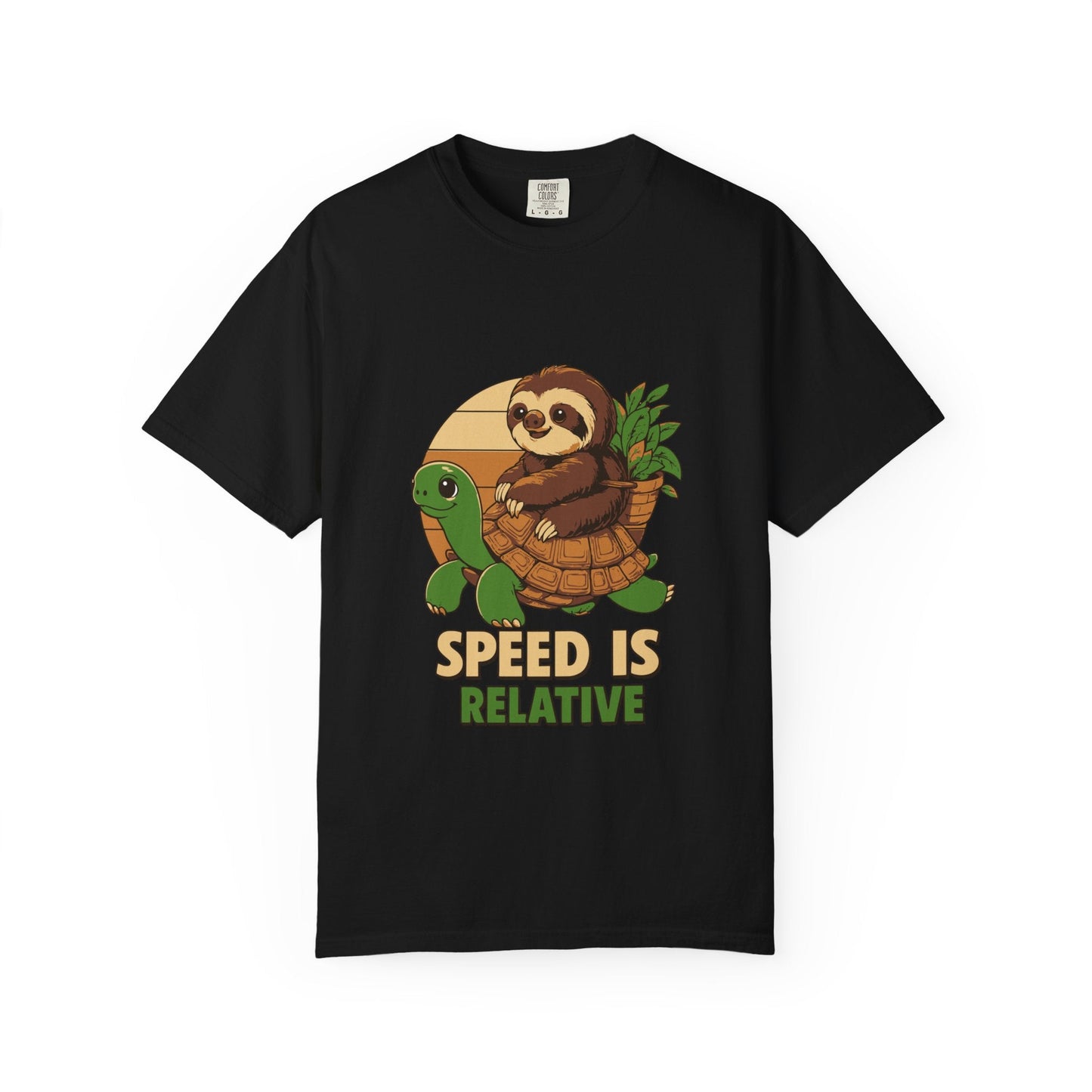 Dyed T-shirt – Snazzy Speed Edition Printify
