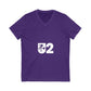 Classic Rock-Inspired Unisex Jersey Short Sleeve V-Neck Tee - snazzymerch