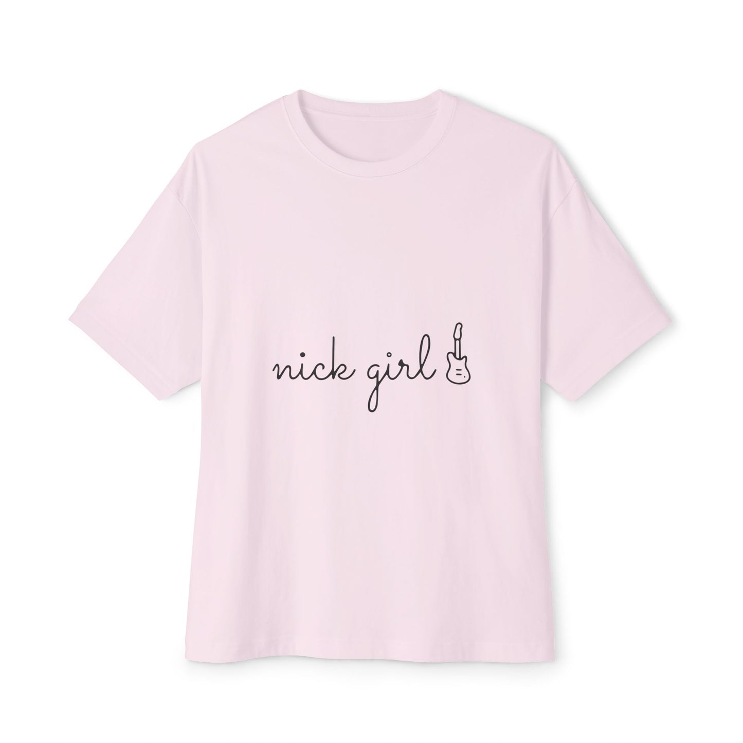 Retro Font Unisex Oversized Boxy Tee - snazzymerch