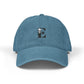 Black & White Portrait Denim Hat (Embroidery) - snazzymerch