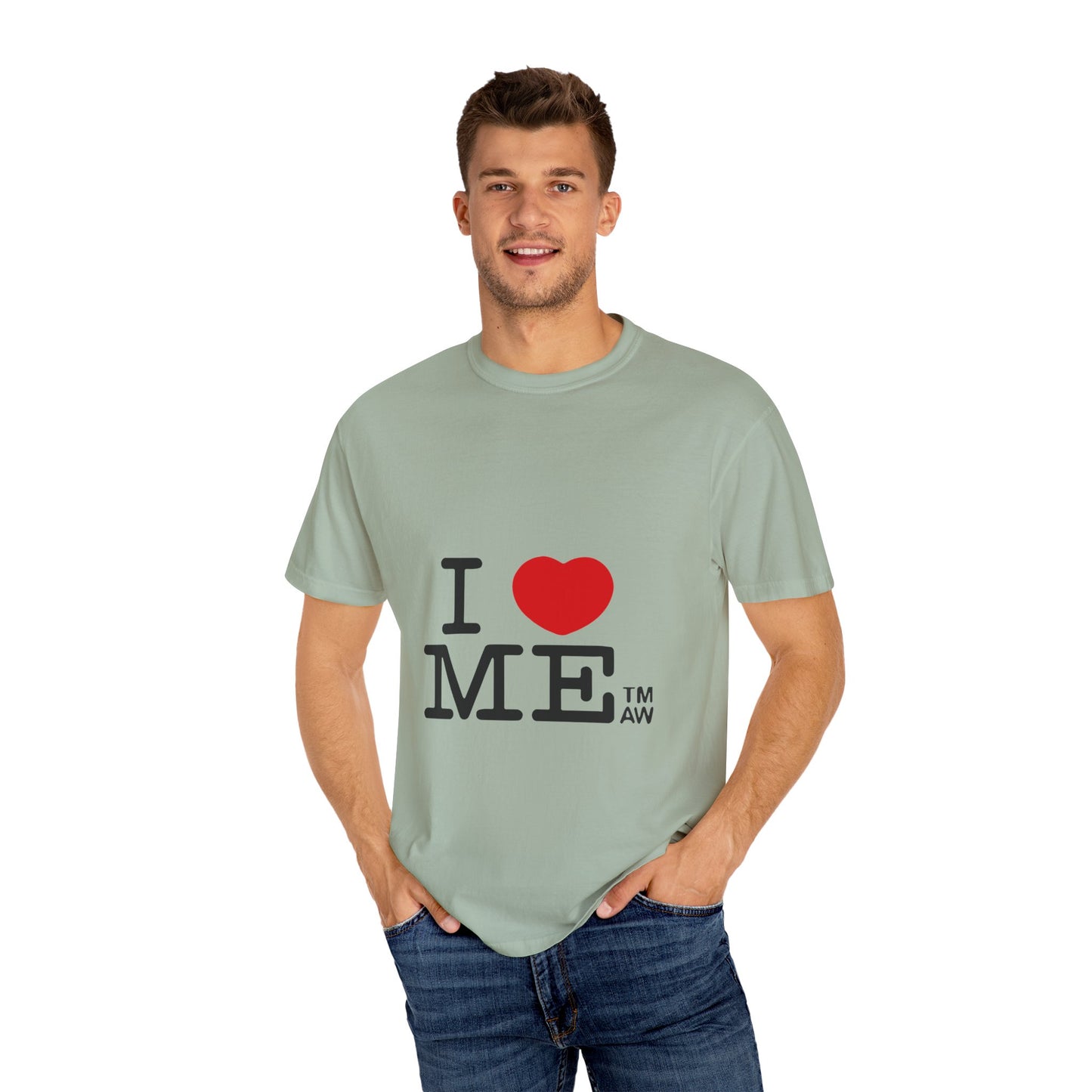 Clean Block Unisex Garment-Dyed T-shirt - snazzymerch