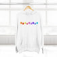 Color Pop Seventeen Three-Panel Fleece Hoodie - snazzymerch