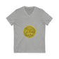 Ocean Wave Unisex Jersey Short Sleeve V-Neck Tee - snazzymerch
