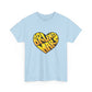 Loud Love Retro Heart Unisex Heavy cotton Tee Printify