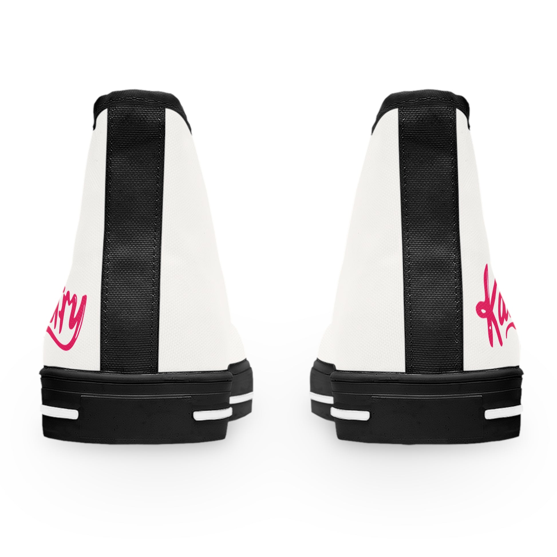 Katy Perry Pop Signature – Women's High Top Top Sneakers Printify