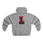 Art Portrait Men's NUBLEND® Hooded Sweatshirt - snazzymerch