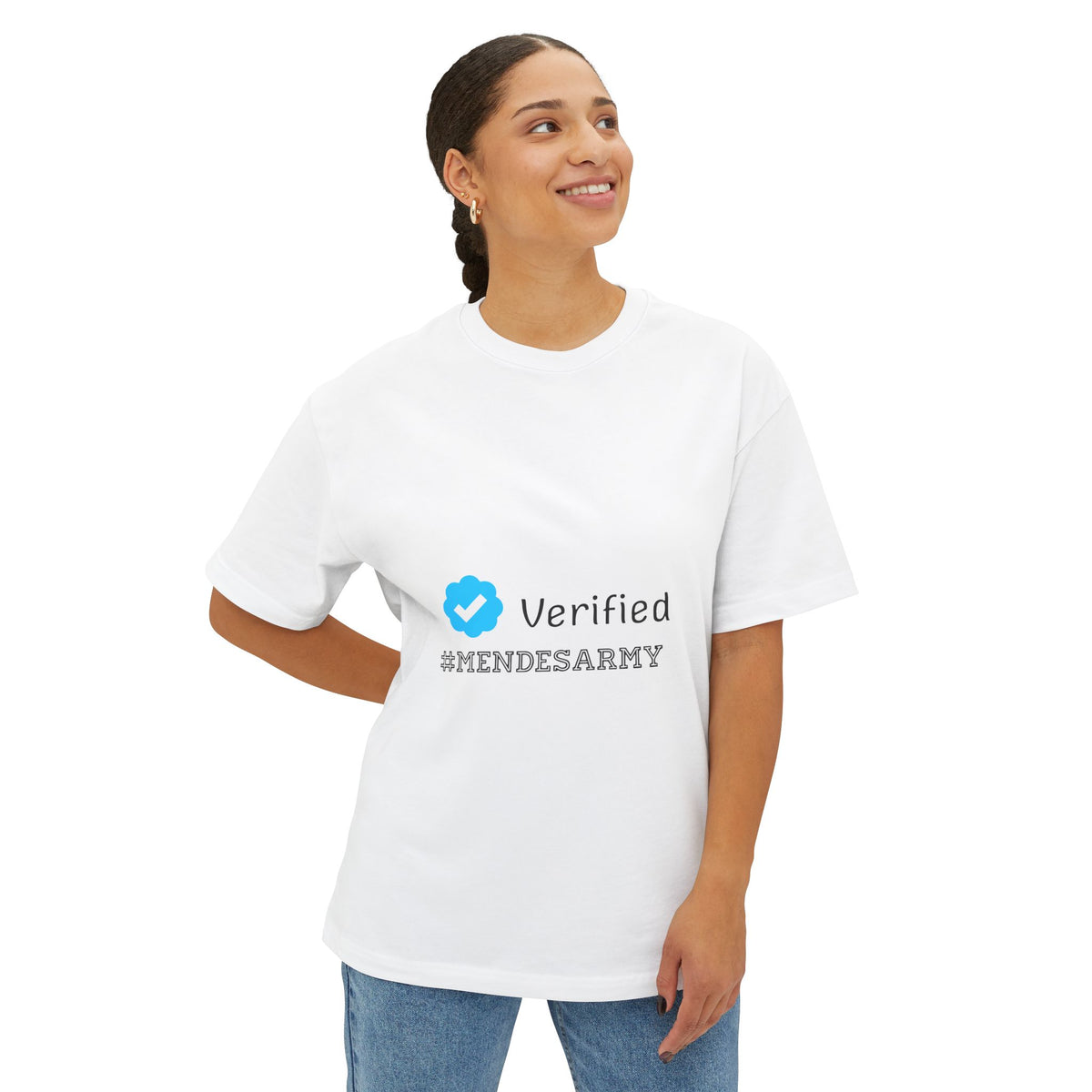 Verified Soul Unisex Oversized Boxy Tee Printify