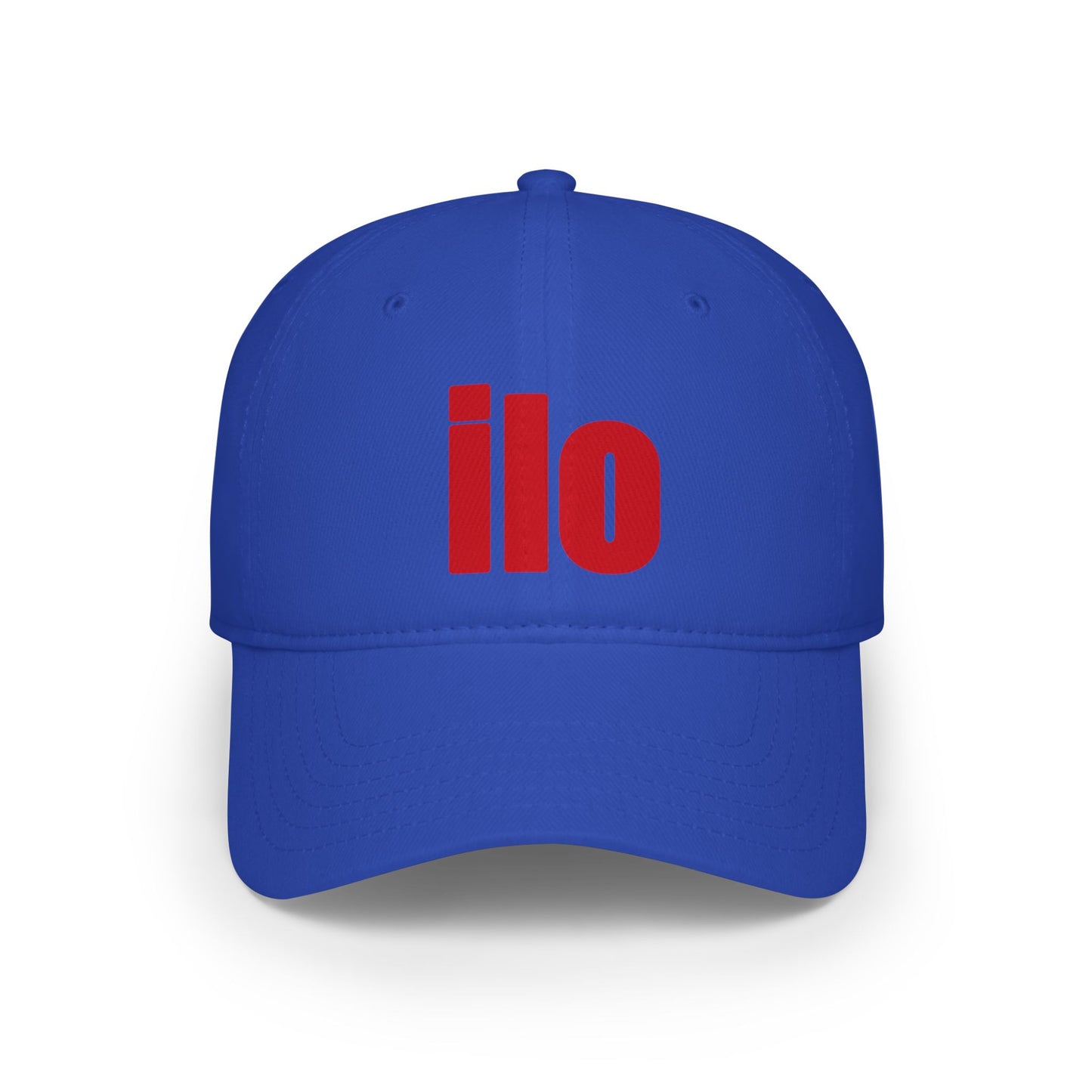 Billie Eilish Inspired Baseball Cap – Bold Red Block Edition Printify