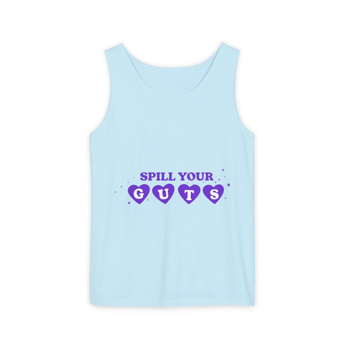 Spill Your Guts Heart-Dyed Tank Top Printify