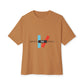 Parallel Vibe Unisex Oversized Boxy Tee - snazzymerch