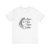Boss Vibes Only Unisex jersey short sleeve tee Printify