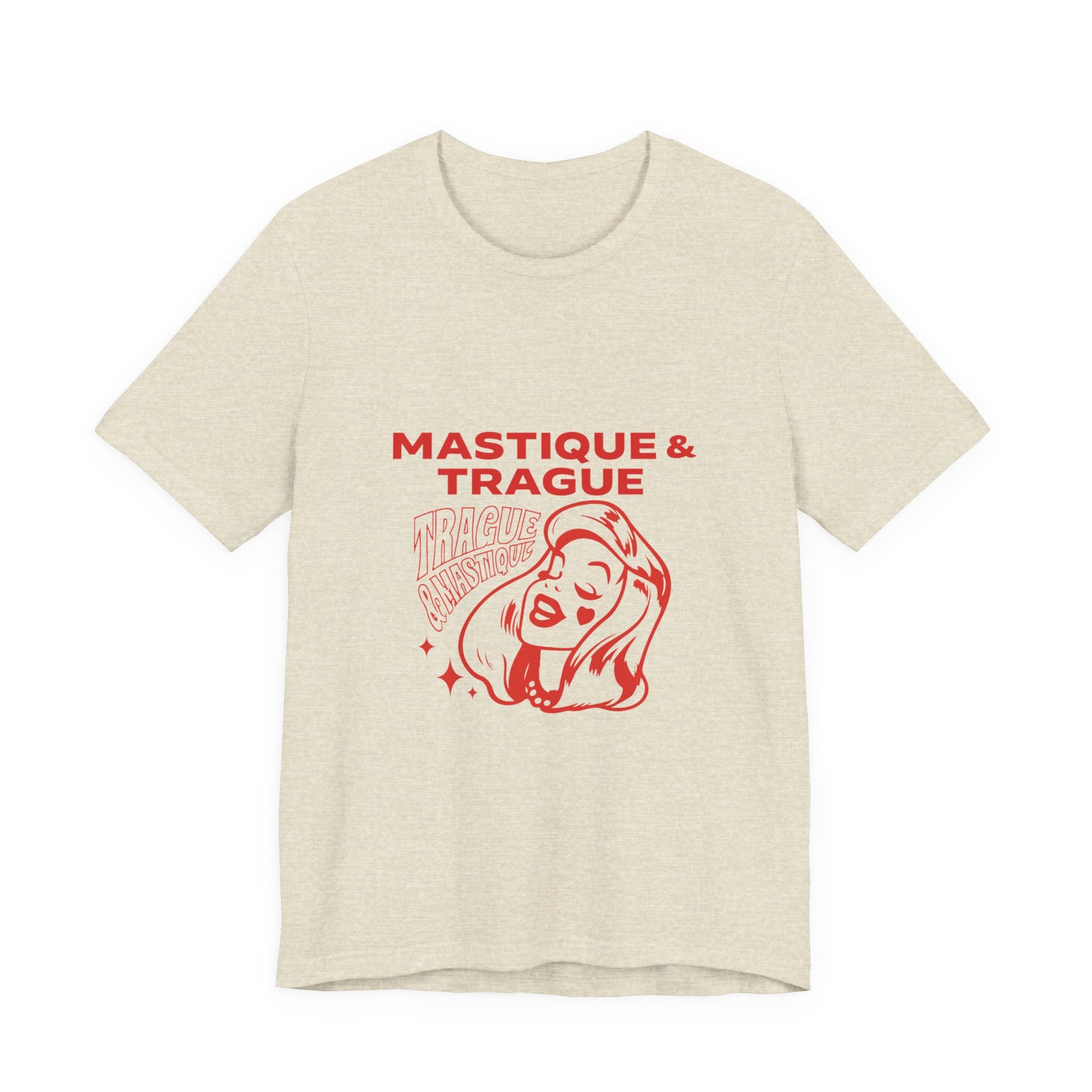 Fierce Femme in Red Unisex jersey short sleeve tee Printify