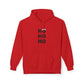HO HO HO Christmas Typography Hoodie – Holiday Edition Printify