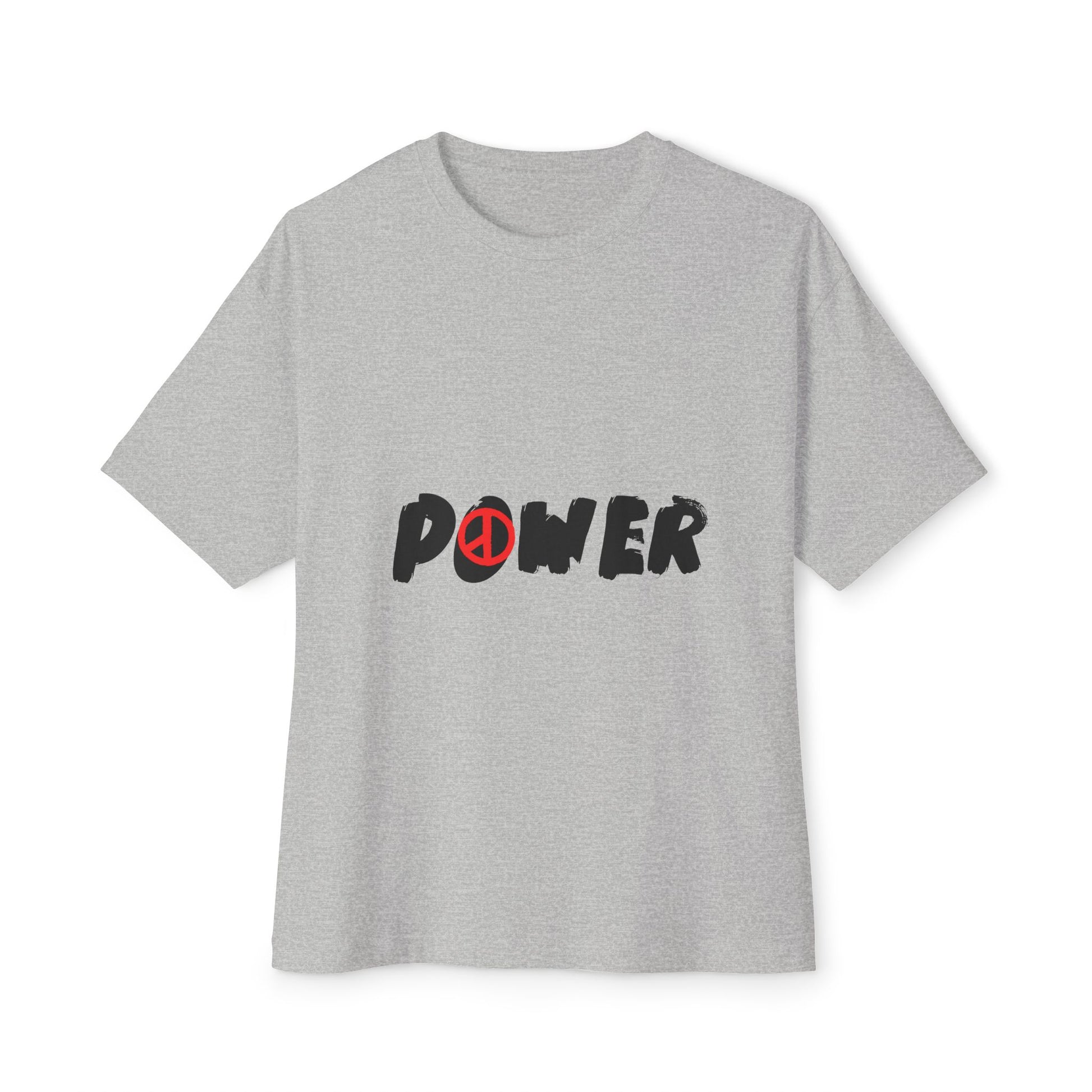 Peace Vibes Streetwear Unisex Oversized Boxy Tee - snazzymerch