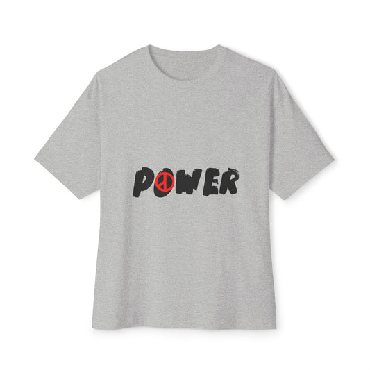 Peace Vibes Streetwear Unisex Oversized Boxy Tee - snazzymerch