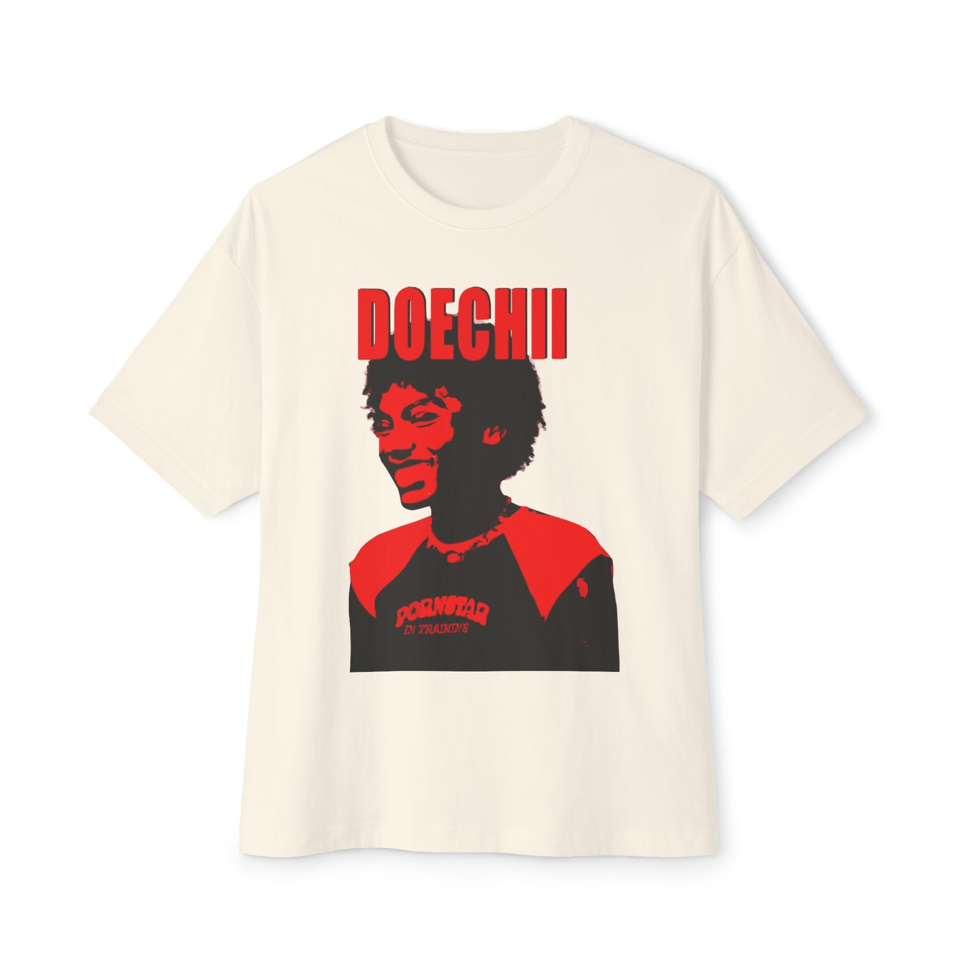 Art Portrait Unisex Oversized Boxy Tee - snazzymerch