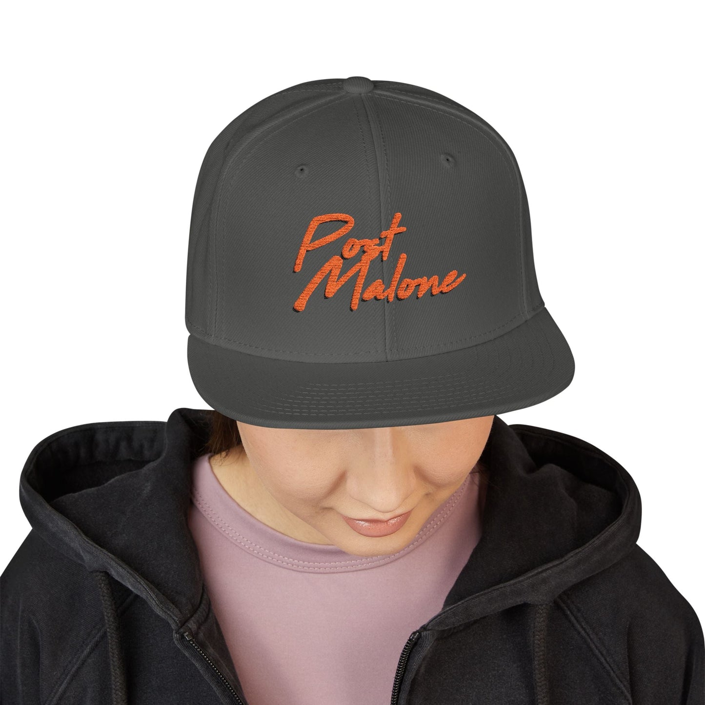 Snapback (Embroidery) – Post Malone Name Design Printify