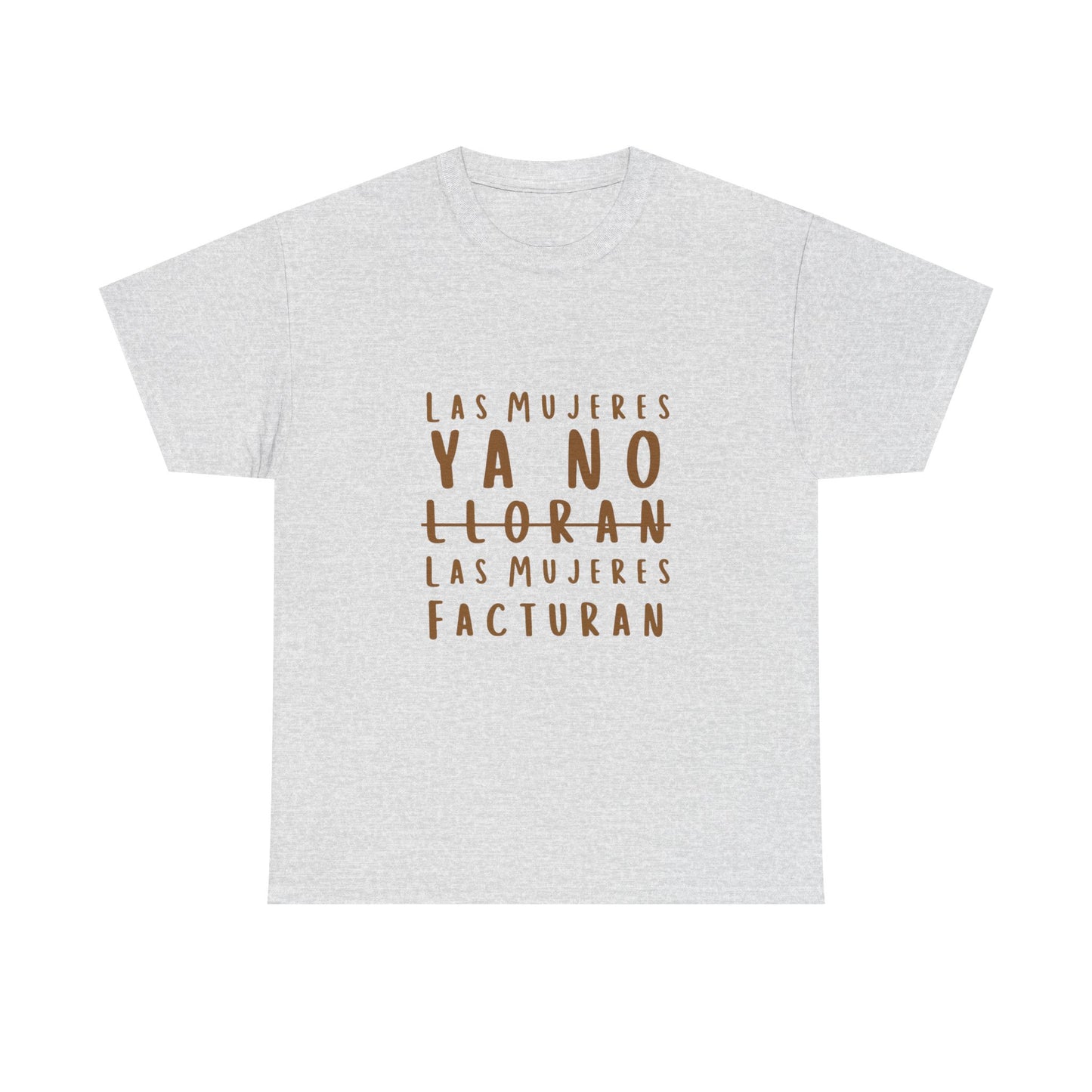 Hustle Over Tears Unisex Heavy cotton tee Printify