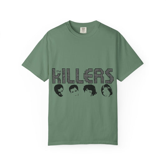 Diamond Dot Retro Unisex Garment-Dyed T-shirt - snazzymerch