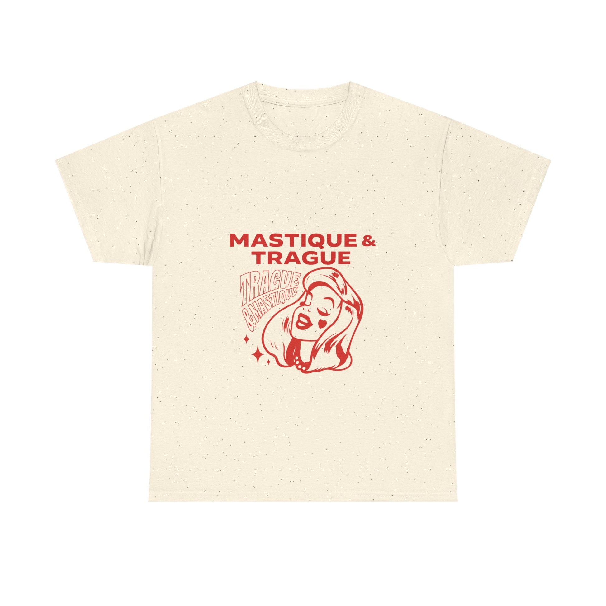 Fierce Femme in Red Unisex Heavy cotton tee Printify