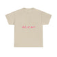 Handwritten Heart Doodle Unisex Heavy Cotton Tee Printify