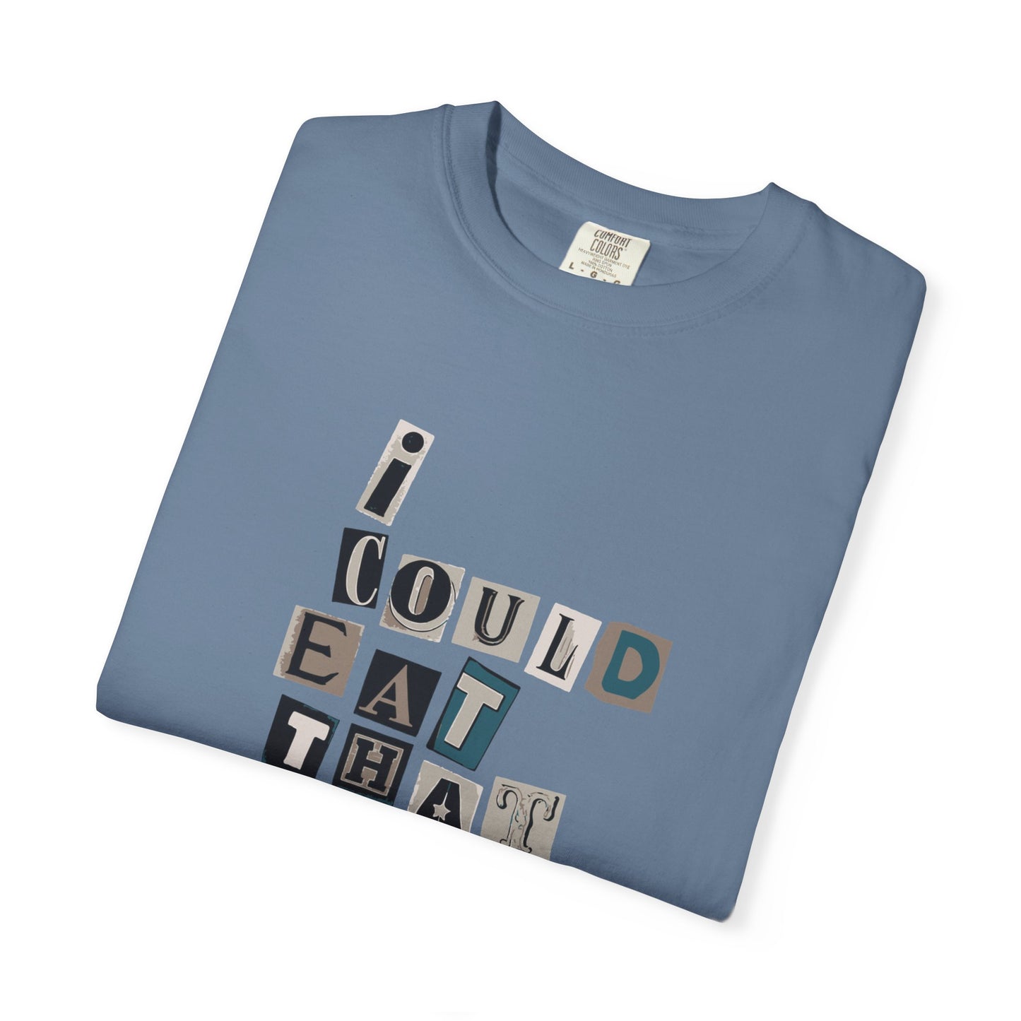 Billie Eilish Inspired Dyed T-shirt – Mixed Message Collage Edition Printify