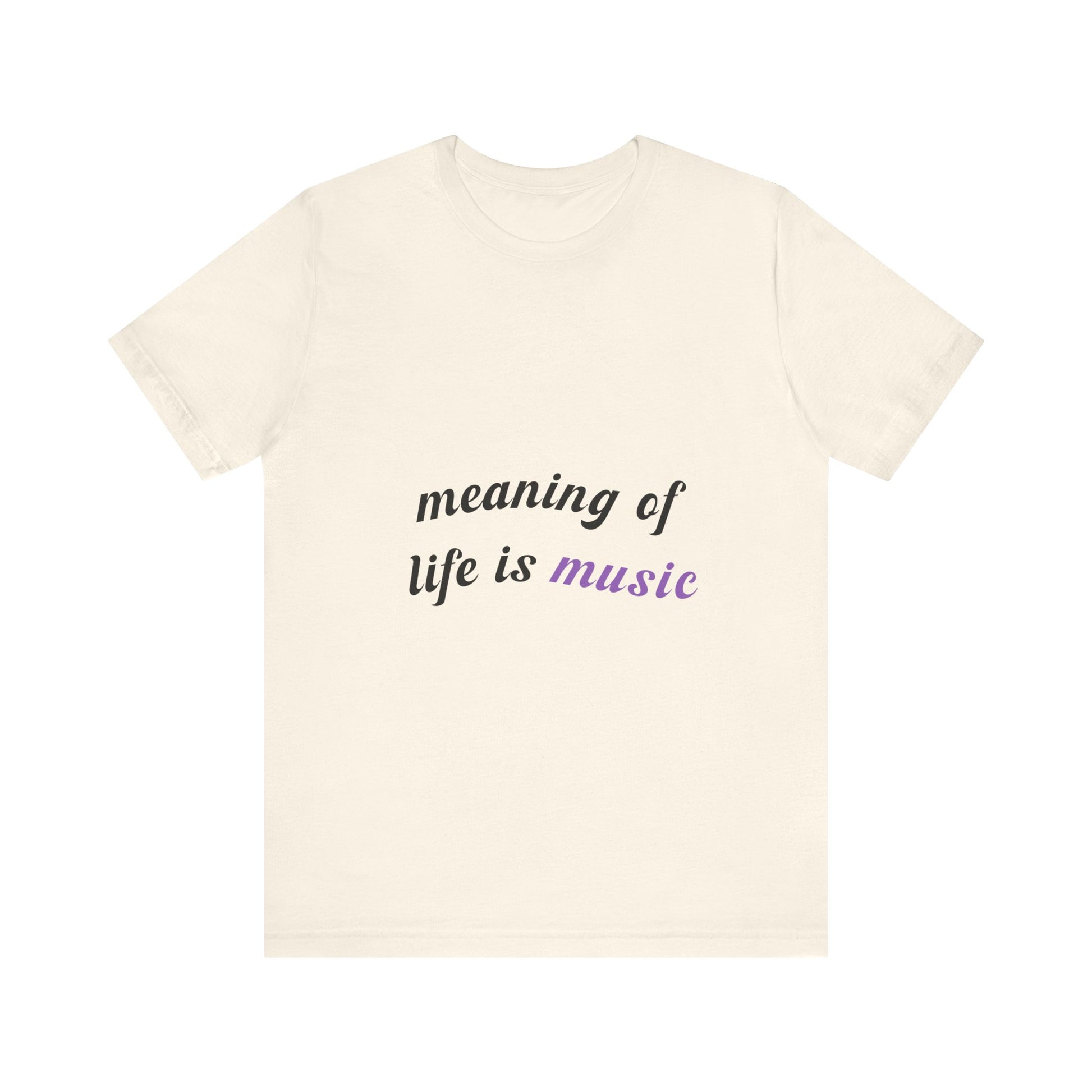 Feel the Music Vibe Unisex Jersey short sleeve tee Printify