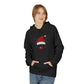 Santa Hat Reindeer Face Christmas Hoodie – Holiday Edition Printify