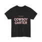 Western Cowboy Unisex Heavy Cotton Tee - snazzymerch