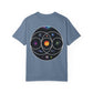 Unisex Garment-Dyed T-Shirt Inspired by Coldplay’s Illustration Concept_B Printify