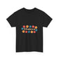 Retro Floral Groove Unisex Heavy cotton tee Printify