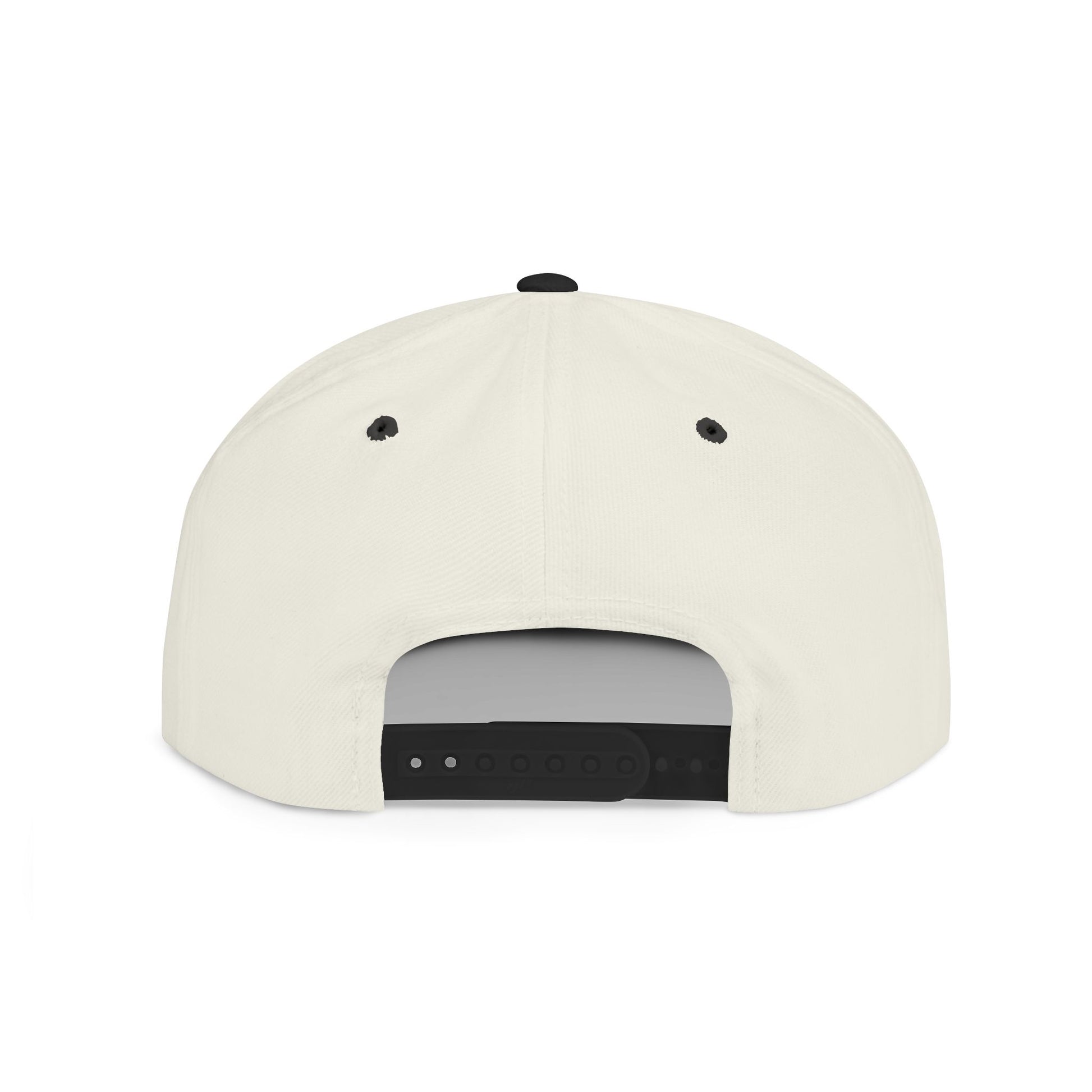 Classic Blackout Flat Bill Snapback - snazzymerch