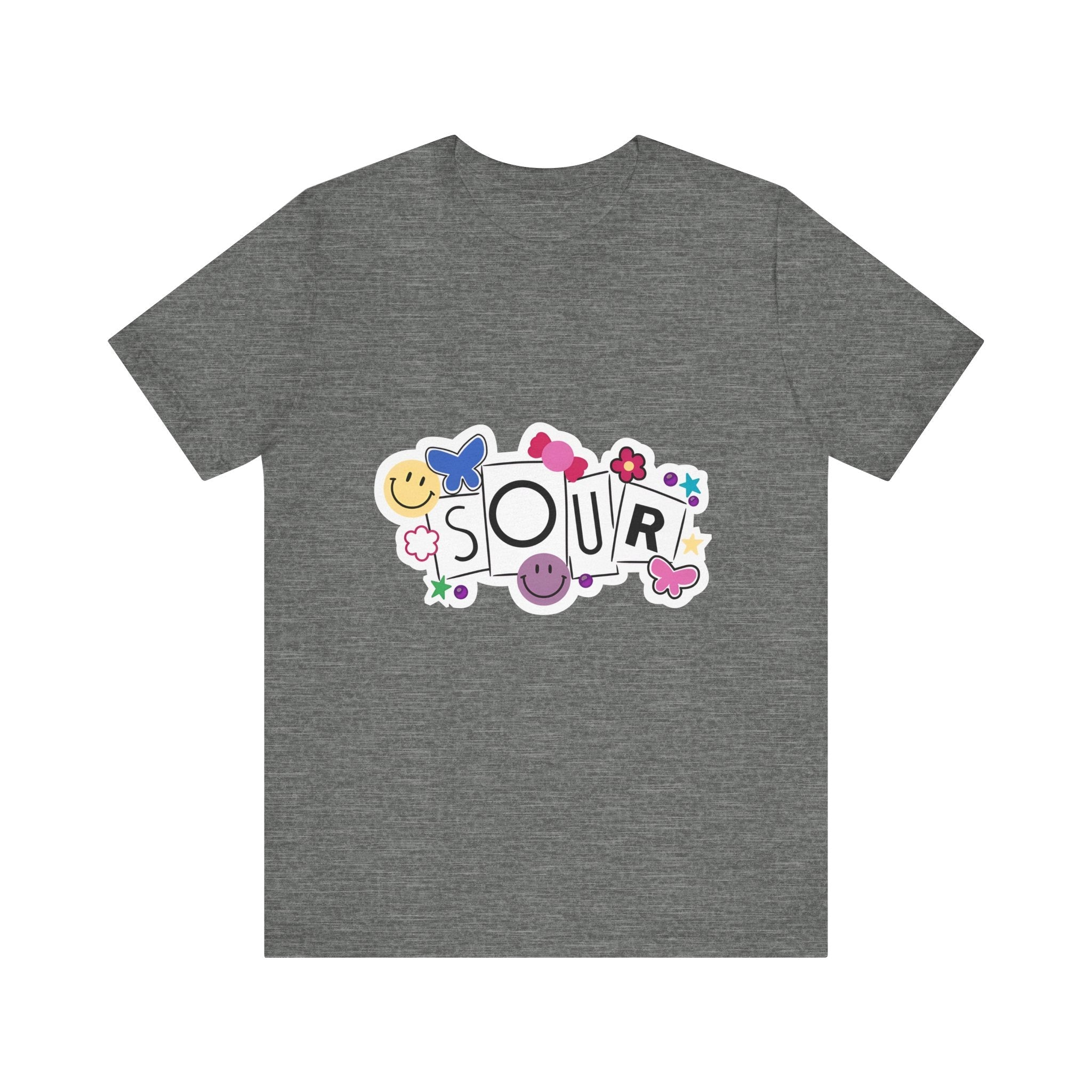 Olivia Rodrigo Unisex Jersey Short Sleeve Tee - Sour – snazzymerch