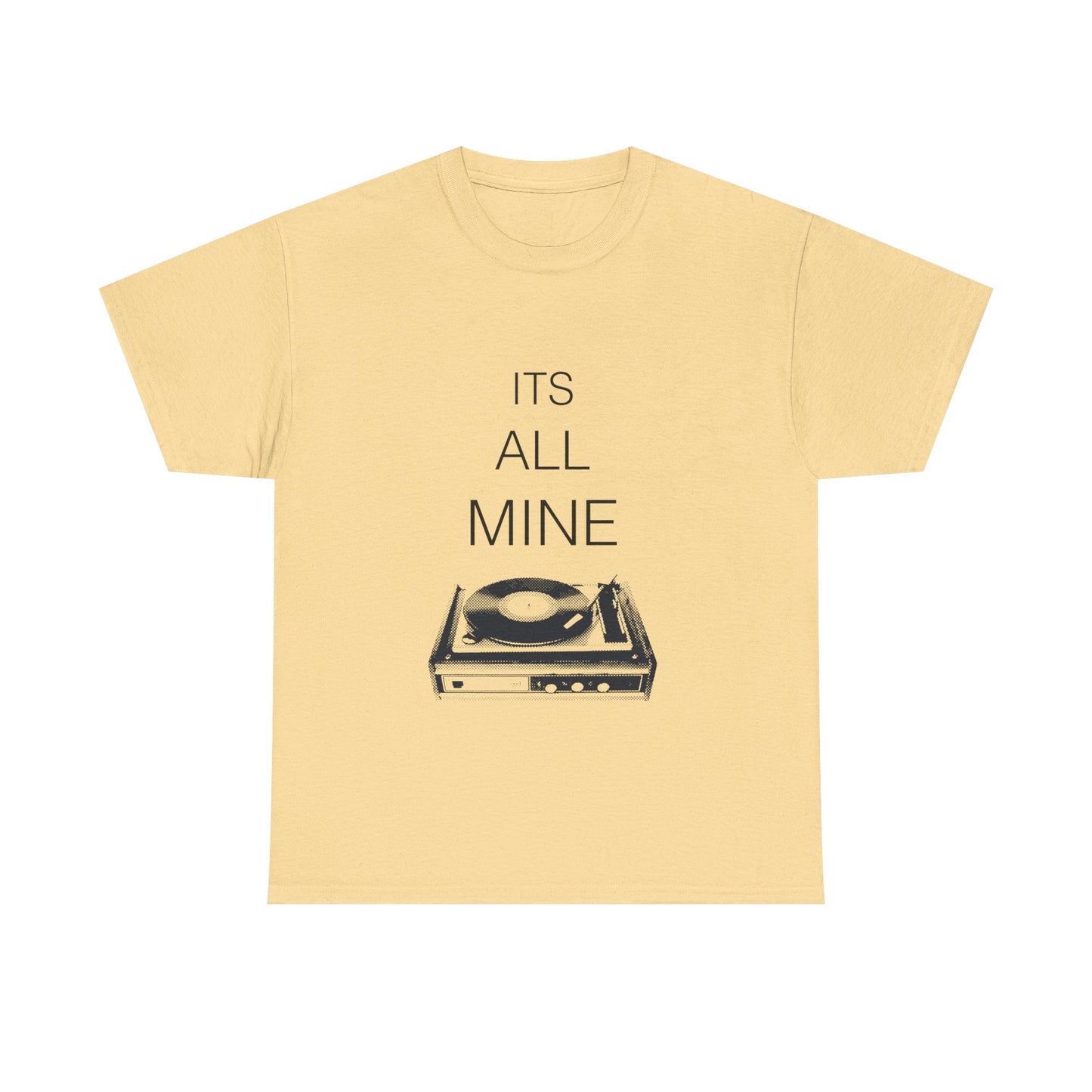 Spin It Retro Unisex Heavy cotton tee Printify