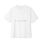Retro Heart & Self Love Unisex Oversized Boxy Tee - snazzymerch