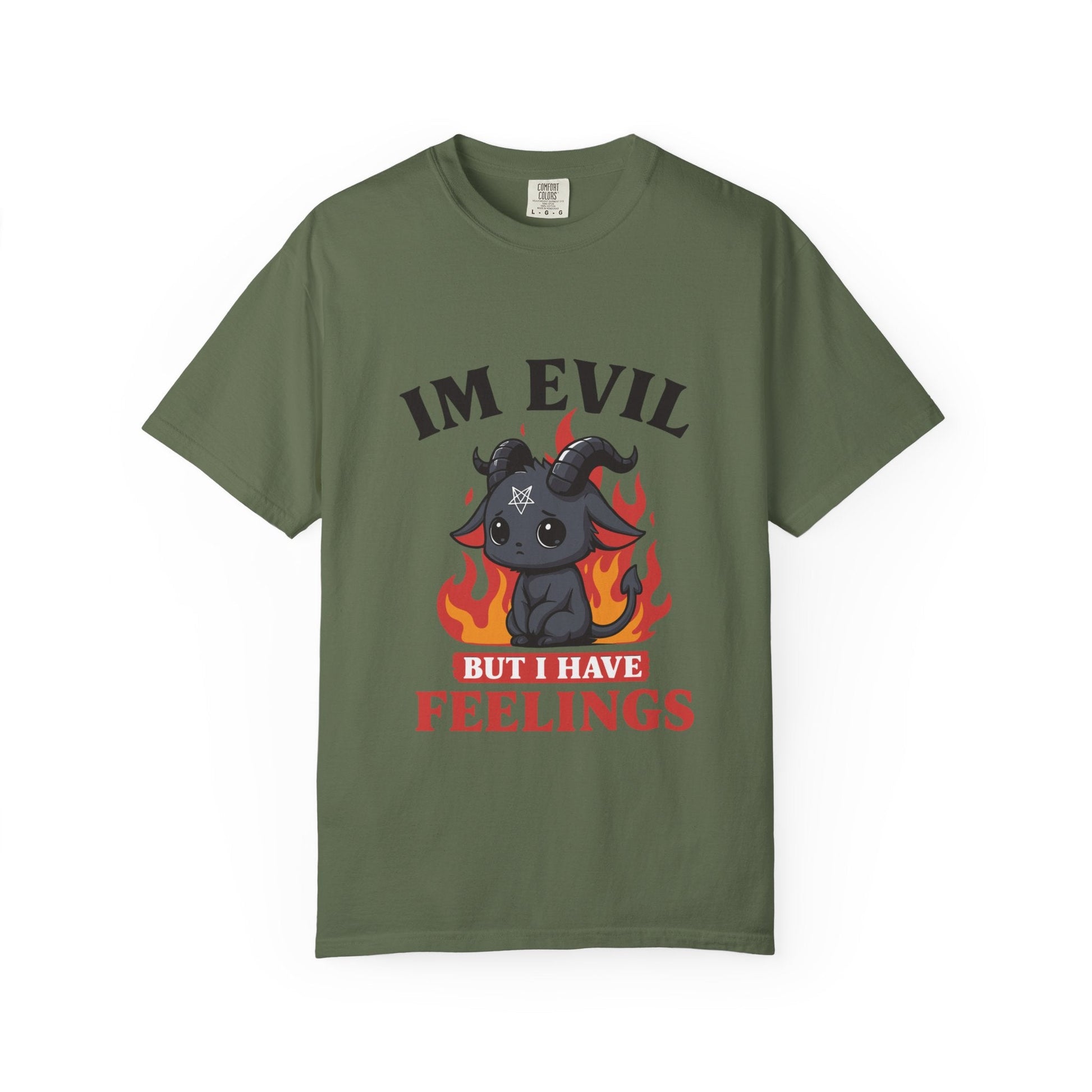 Dyed T-shirt – Snazzy Evil Edition Printify