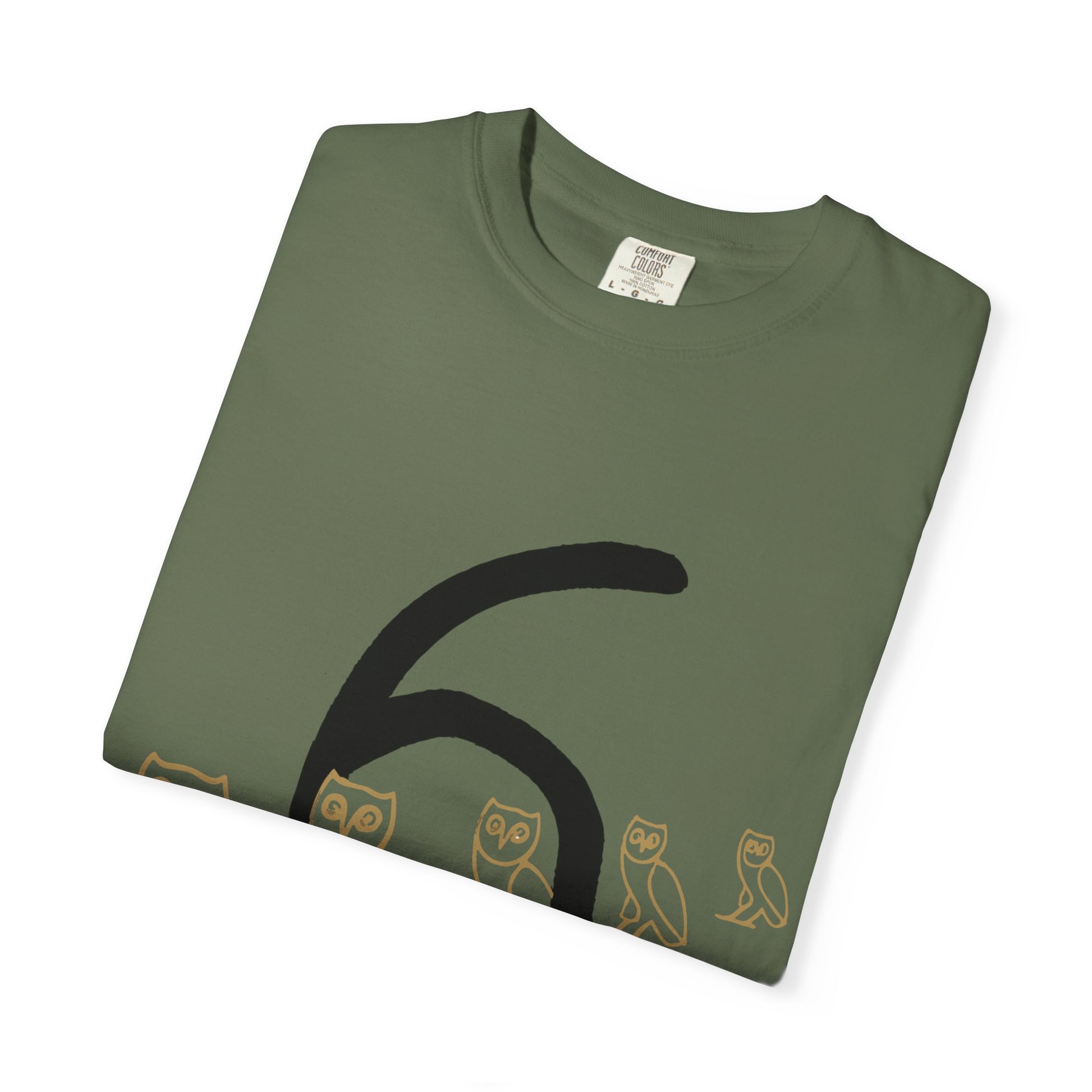 OVO Owl Evolution Dyed Tshirt Printify