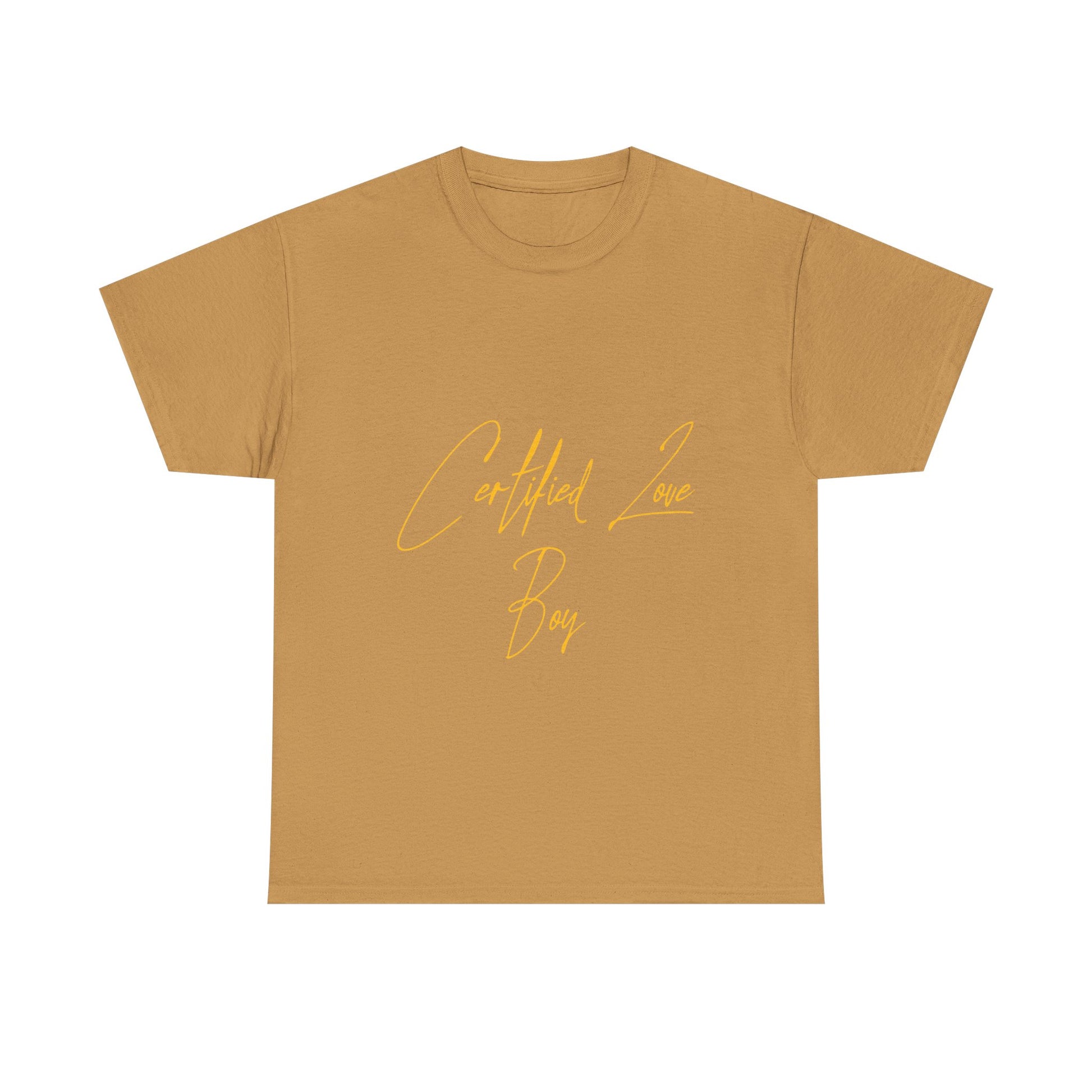 Certified Lover Boy Script Heavy Cotton Tee Printify